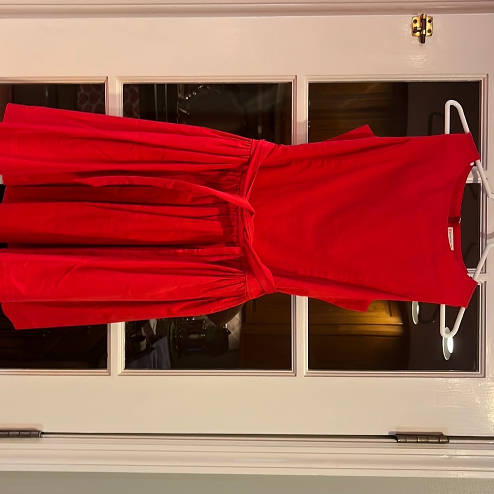 Crewcuts red holiday dress